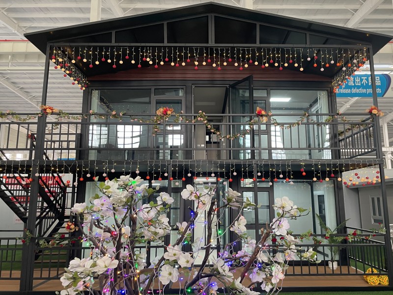 Double Storey 3 bedroom shipping container homes​ for expanding