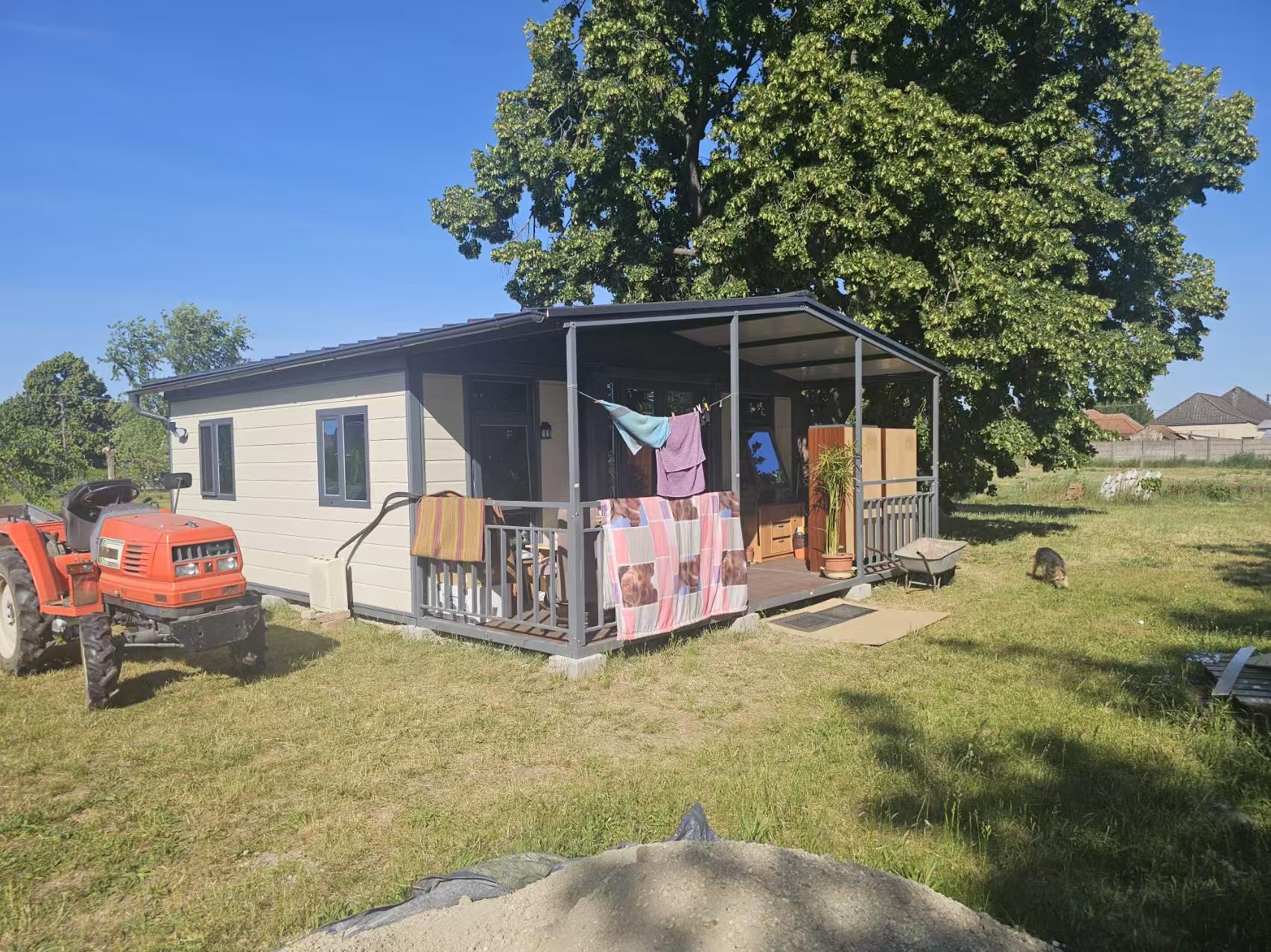 expandable container house project for garden