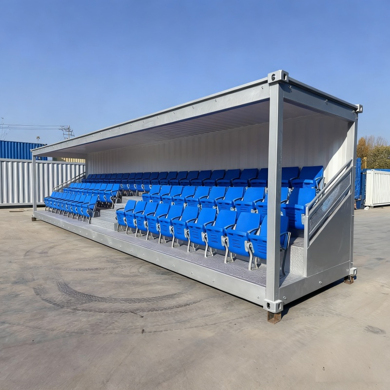 Shipping stadium container for event