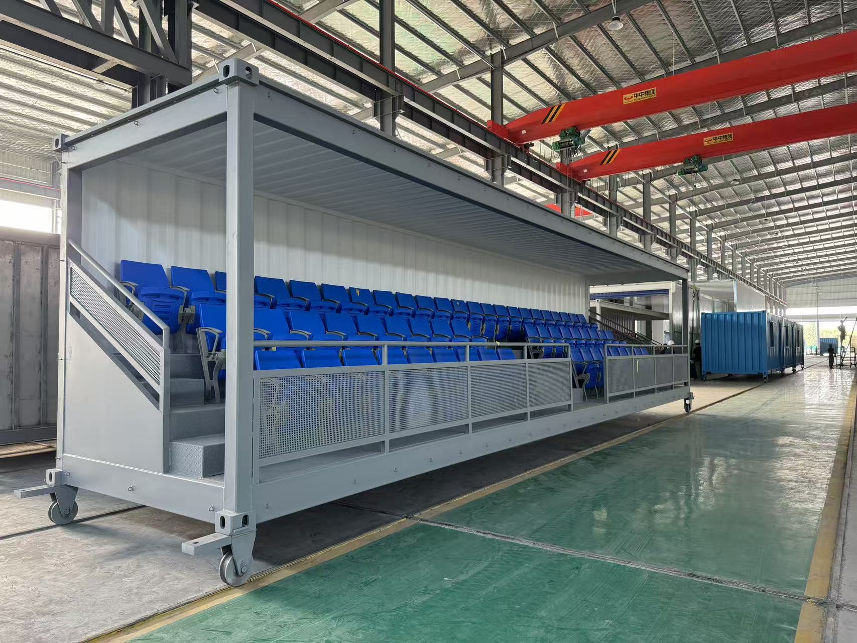 Container grandstand for sale| Modular Shipping Container Stadium Seating - Image 5