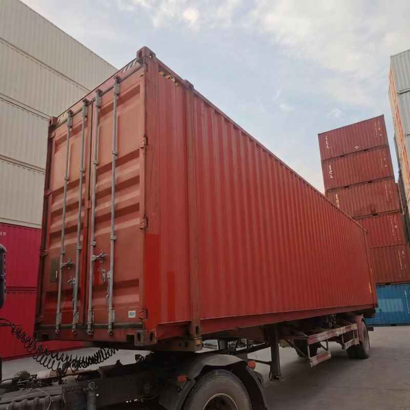 40ft Used Shipping Container exterior view from reliable China manufacturer and exporter