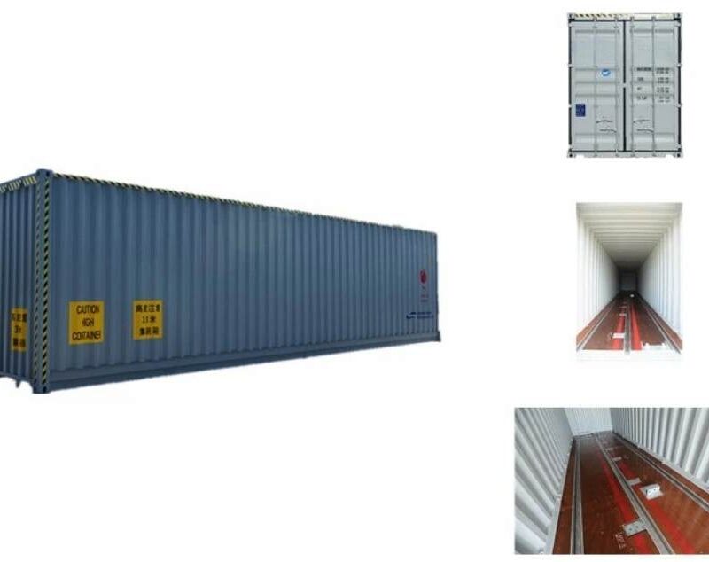 40ft container with track from china