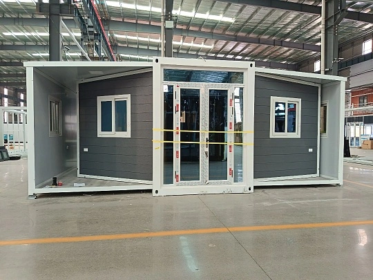 mostra de casa contêiner expansível