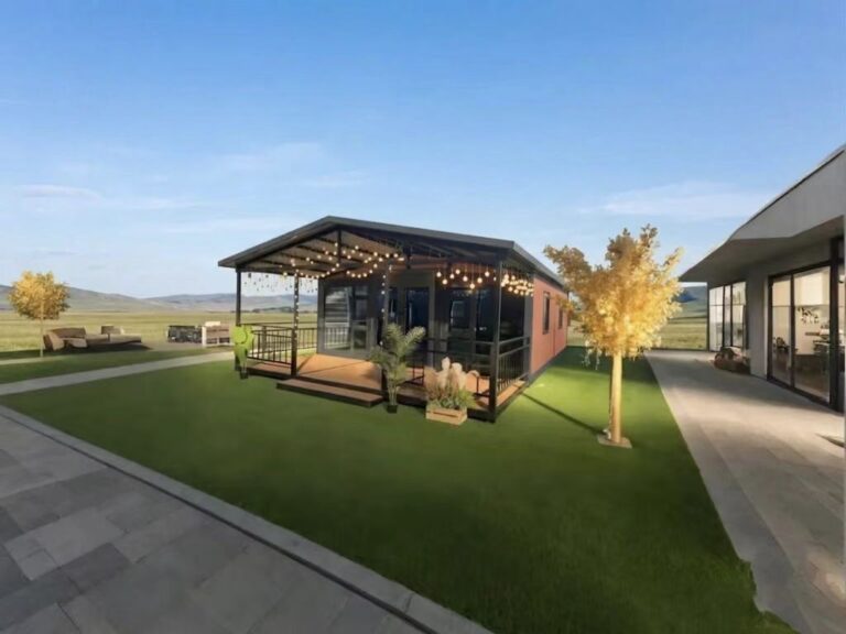 exporting expandable container house for commercial