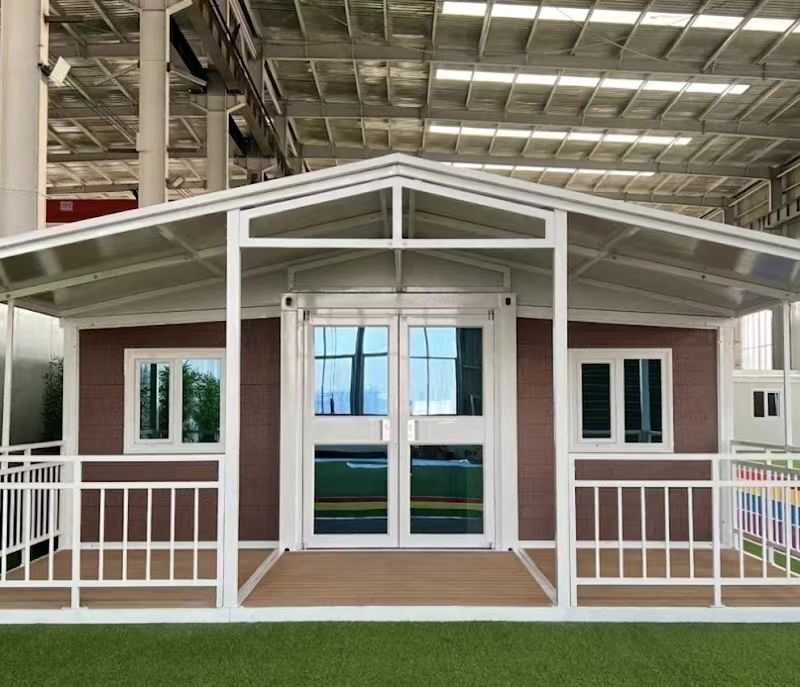 Casa contêiner expansível de 72m² para venda por atacado