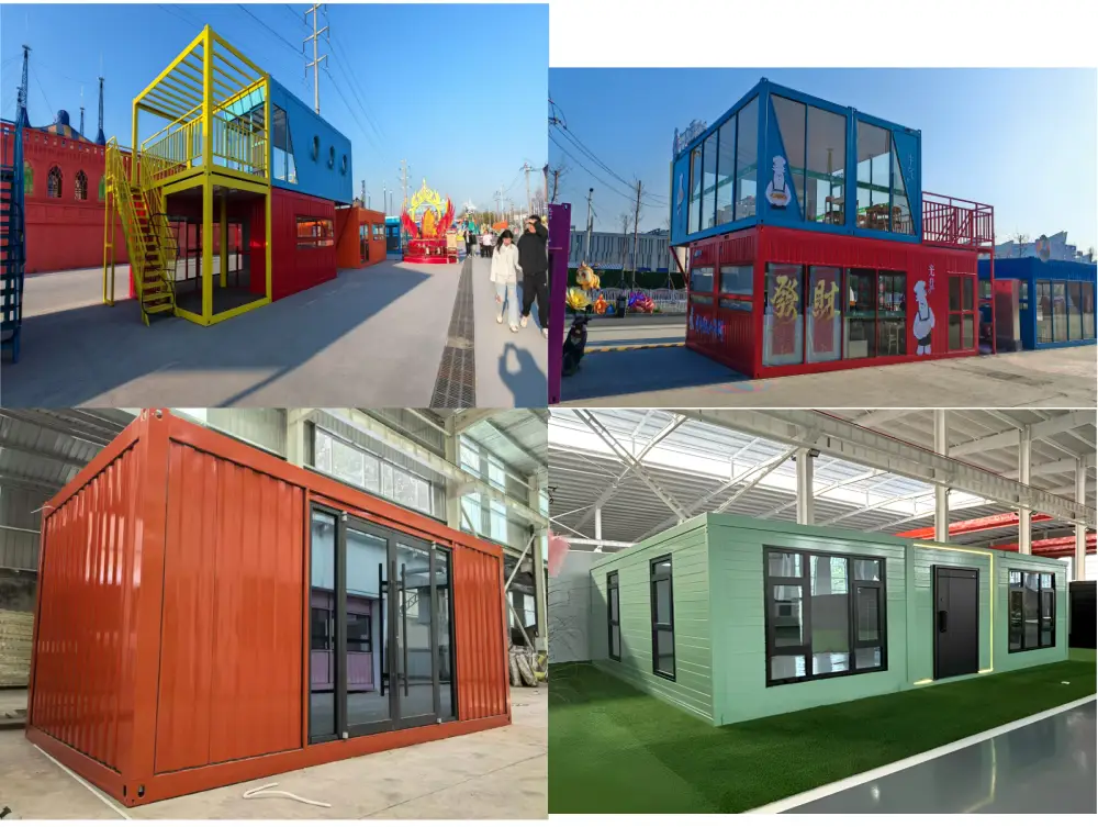 From vibrant, multi-level pop-up cafes to sleek industrial offices, our diverse range of modular solutions—including expandable, folding, and double-story designs—redefines commercial flexibility by blending bold aesthetics with high-performance functionality for any retail or hospitality need.