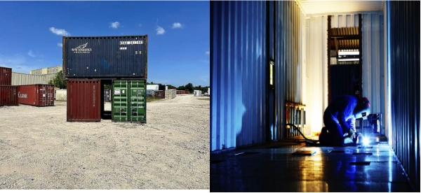 Um ein persönliches DIY-Containerbüro zu bauen, müssen Sie zunächst Container von einem Containerlager erwerben und diese dann selbst verschweißen und anfertigen.