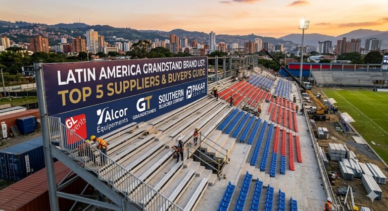 Lista de Marcas de Arquibancadas na América Latina