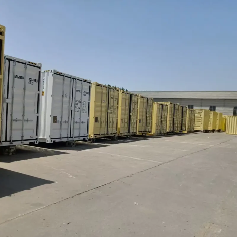 Lagerungs- und Transportlösungen für Schiffscontainer