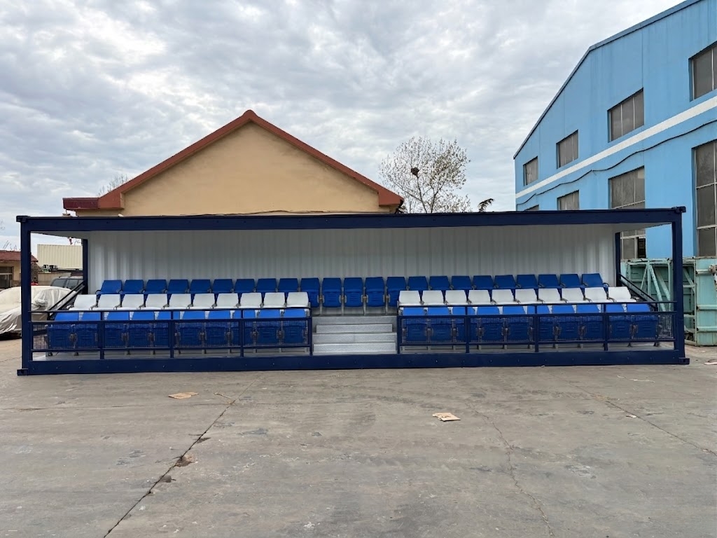 spectator stand container in china factory