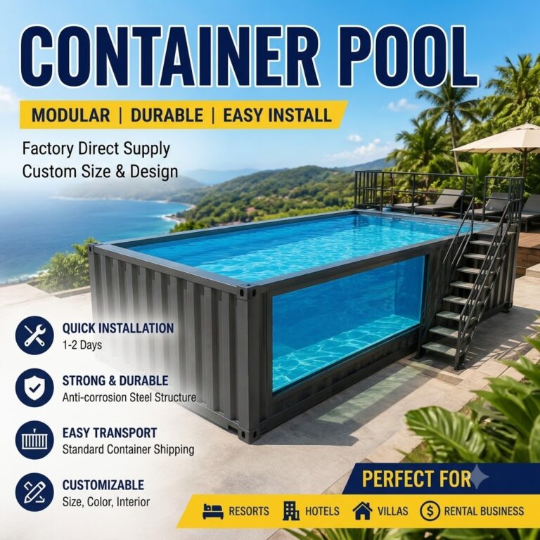 O que é piscina em contêiner? Introdução à piscina em contêiner